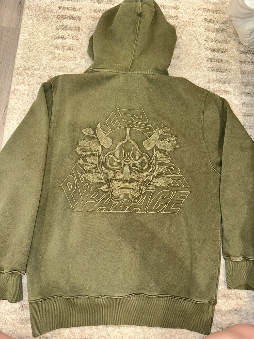 PALACE DEMON HOOD Deep Green Sweatshirt